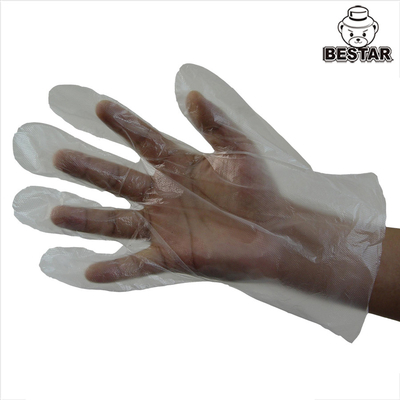 Перчатки руки LDPE еды ISO9001 XL безопасные устранимые для одиночной пользы