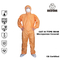 Тип 5B/6B костюма Coveralls лаборатории EN14126 CAT III устранимый медицинский для больницы